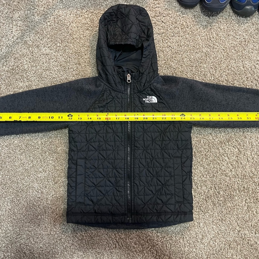 Northface fleece 4T kids jacket grey